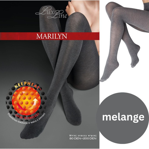 MARILYN RAJSTOPY EXCLUSIVE KEEP HEAT - MELANGE