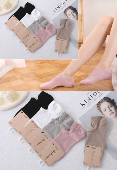 COSAS STOPKI DAMSKIE BAMBUSOWE LM18-103 5PAR