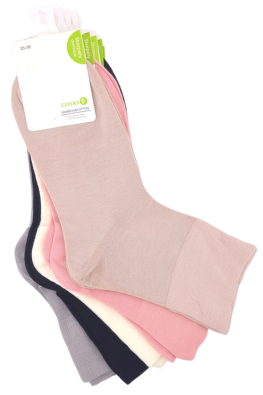 COSAS SKARPETKI DAMSKIE BAMBUSOWE LM18-83 5PAR