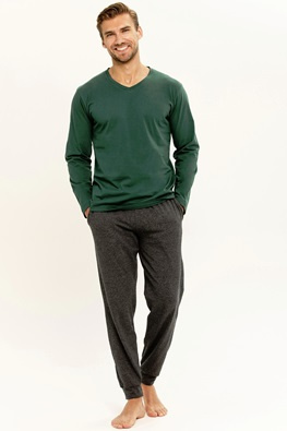 TARO PIŻAMA MĘSKA DŁUGA DAN 3300 S-M