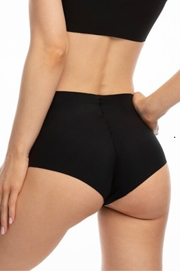 JULIMEX FIGI INFINITY BOYSHORT MAXI - CZARNY