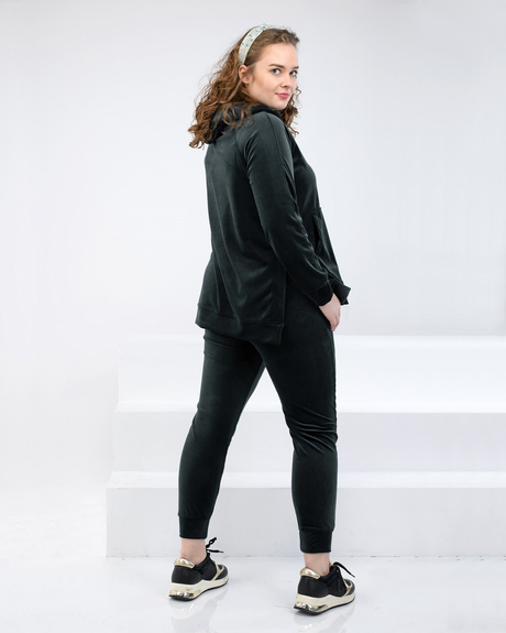 LEMA KOMPLET DRES WELUROWY EWELINA