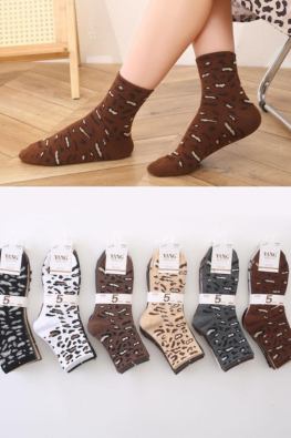 YANG SKARPETKI DAMSKIE BAWEŁNIANE S086 5PAR