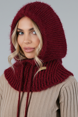 LEMA KAPTUR-KOMIN SYNT. MOHER 1704 - bordo