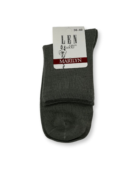 MARILYN SKARPETKI DAMSKIE LNIANE - OLIWKOWY