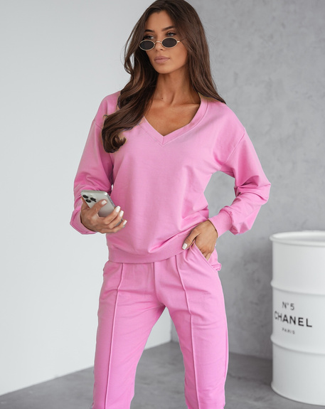 MOON KOMPLET DRES BAWEŁNIANY VE59