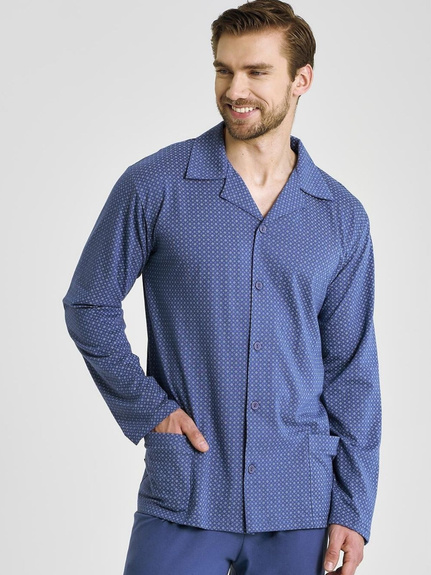 TARO PIŻAMA MĘSKA DŁUGA DEREK