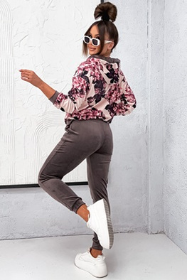 MOON KOMPLET DRES WELUROWY 82170