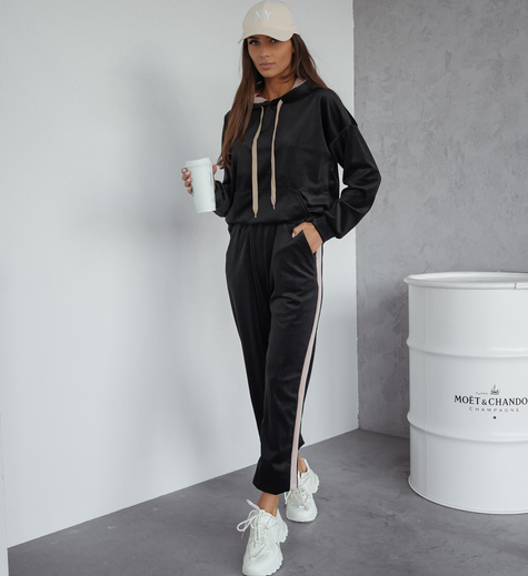 MOON KOMPLET DRES WELUROWY 508