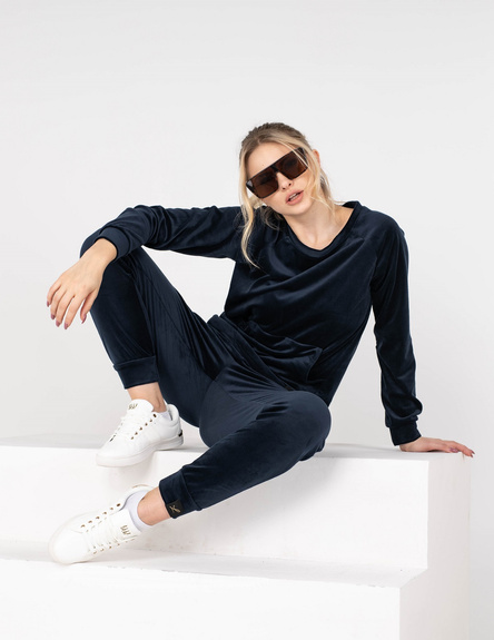 LEMA KOMPLET DRES WELUROWY JUDYTA