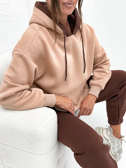 MOON KOMPLET DRES BAWEŁNIANY OCIEPLANY VE102