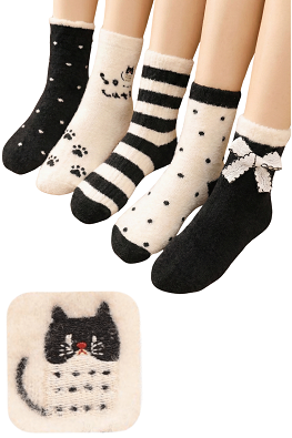 COSAS SKARPETKI DAMSKIE KASZMIROWE LM18-533 5PARY