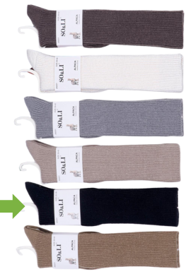 SOLI PODKOLANÓWKI WEŁNIANE AN001