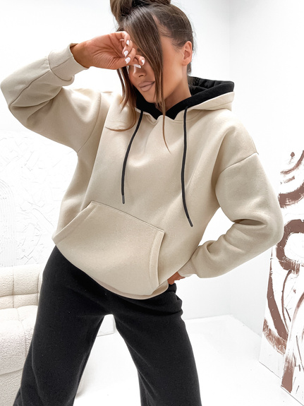 MOON KOMPLET DRES BAWEŁNIANY OCIEPLANY VE102