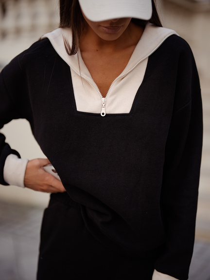 MOON KOMPLET DRES BAWEŁNIANY VE107