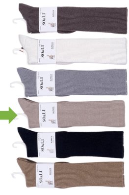 SOLI PODKOLANÓWKI WEŁNIANE AN001