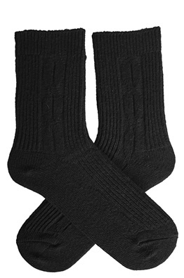 MARILYN SKARPETKI DAMSKIE ANGORA D38 - CZARNY