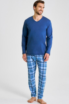 TARO PIŻAMA MĘSKA DŁUGA MARK