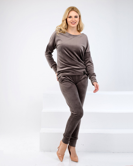 LEMA KOMPLET DRES WELUROWY BLANKA