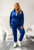 MOON KOMPLET DRES WELUROWY 772 PLUS SIZE