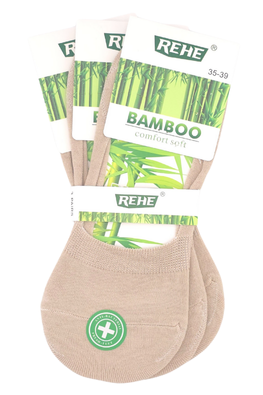 REHE STOPKI DAMSKIE BAMBUSOWE E1002 3PARY