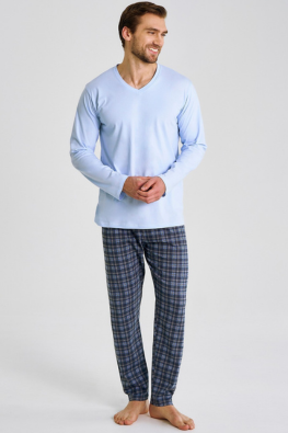 TARO PIŻAMA MĘSKA DŁUGA MARK