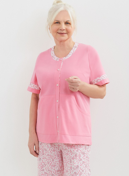 MARTEL PIŻAMA DAMSKA BAWEŁNIANA 248 NIKOLA I - RÓŻ