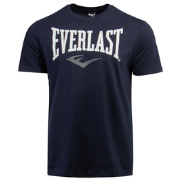 EVERLAST T-SHIRT MĘSKI Z NAPISEM - GRANATOWY