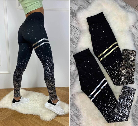 MOON LEGINSY CZARNE 149