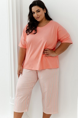 TARO PIŻAMA DAMSKA ELOISE 3375 XXL-3XL