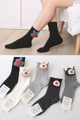 COSAS SKARPETKI DAMSKIE BAWEŁNIANE LM325-66 5PAR