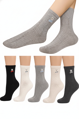 COSAS SKARPETKI DAMSKIE BAWEŁNIANE LM18-385 5PAR