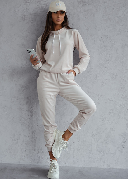 MOON KOMPLET DRES WELUROWY 510