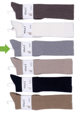 SOLI PODKOLANÓWKI WEŁNIANE AN001