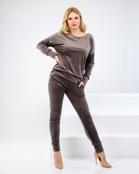 LEMA KOMPLET DRES WELUROWY BLANKA