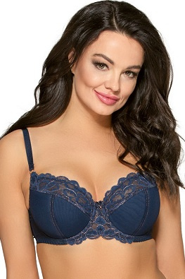 AVA BIUSTONOSZ SEMI SOFT AV 1992 NAVY BLUE