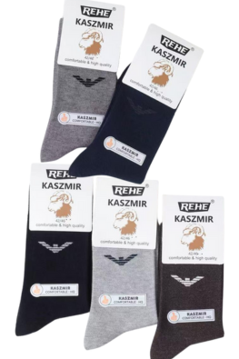 REHE SKARPETKI MĘSKIE KASZMIROWE YM03 5PAR