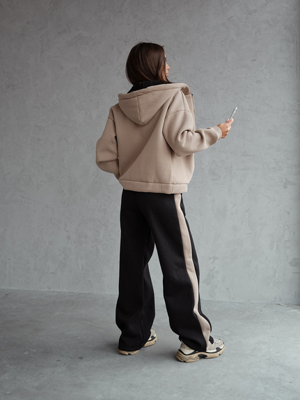 MOON KOMPLET DRES BAWEŁNIANY 503 OCIEPLANY