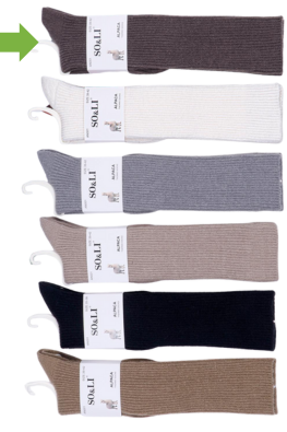 SOLI PODKOLANÓWKI WEŁNIANE AN001