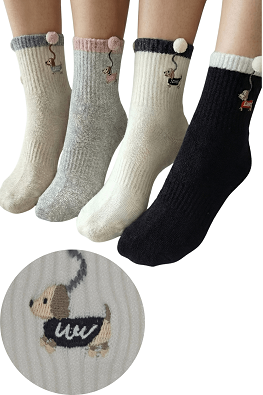 COSAS SKARPETKI DAMSKIE KASZMIROWE LM18-502 4PARY