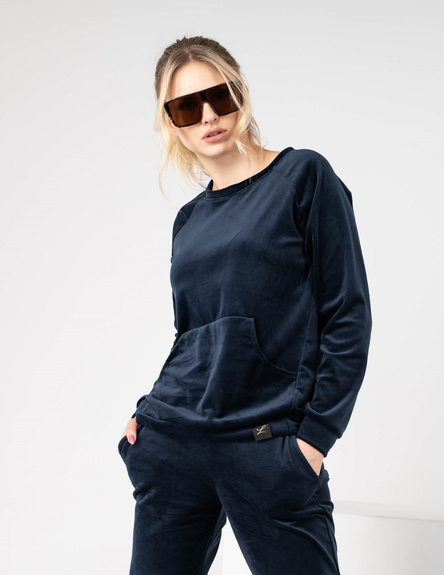 LEMA KOMPLET DRES WELUROWY JUDYTA