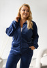 MOON KOMPLET DRES WELUROWY 772 PLUS SIZE