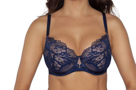 AVA BIUSTONOSZ PUSH UP AV 1936 NAVY BLUE