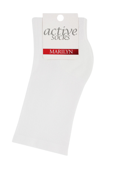 MARILYN SKARPETKI FORTE 58 BIAŁY