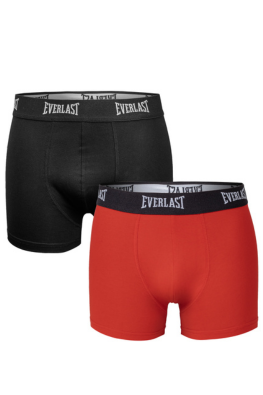 EVERLAST BOKSERKI MĘSKIE 2PAK BM002 - CZERWONY/CZARNY
