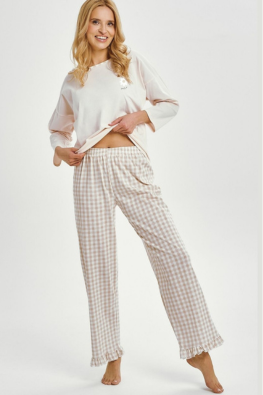 TARO PIŻAMA DAMSKA DŁUGA VERA 3438