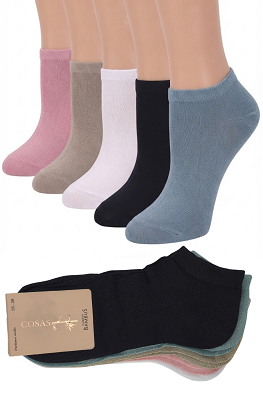 COSAS SKARPETKI DAMSKIE BAMBUSOWE LM1811-3 5PAR