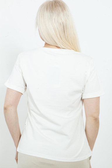 SABRA KOSZULKA DAMSKA STOKROTKA 24Y09B0117 - BEŻ