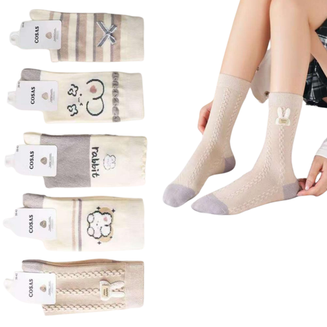 COSAS SKARPETKI DAMSKIE KASZMIROWE LM23-227 4PARY