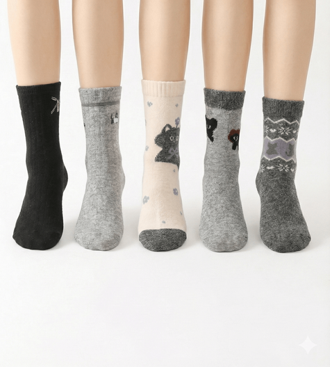 COSAS SKARPETKI DAMSKIE KASZMIROWE LM18-520 4PARY